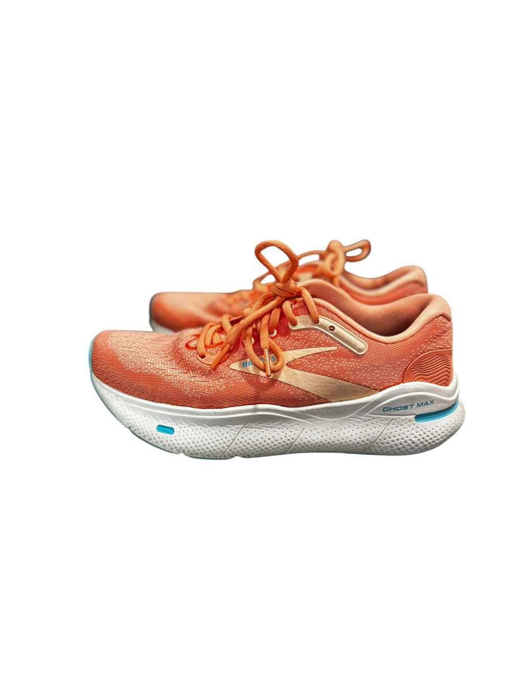 🧡 Brook Ghost Max Running Shoes | Coral/Peach | Women’s Size 7 | Good Condition